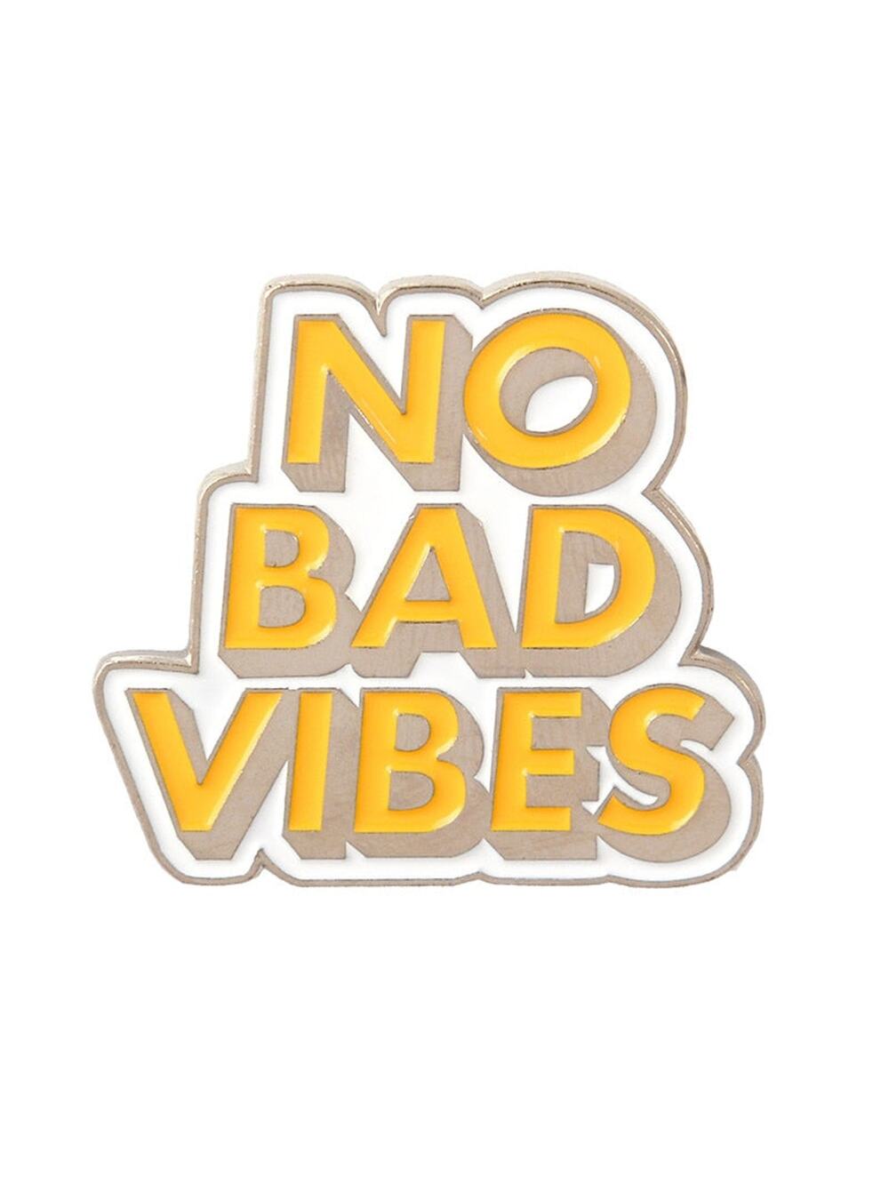 No Bad Vibes Enamel Pins 430-1